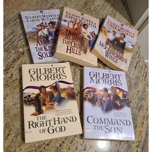 Liberty Bell 6,7  Appalachia 2,3,4 Gilbert Morris Books Historical Lot Christian